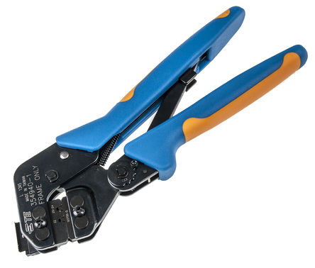 TE Connectivity - 90758-1 - TE Connectivity Pro-Crimper III 系列 Mini-Universal MATE-N-LOK Contacts 压接工具 90758-1, 适用于26 → 22 AWG 线规格		