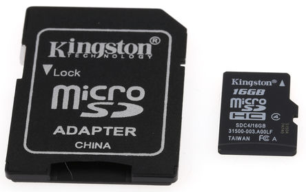 Kingston - SDC4/16GB - Kingston 16 GB MicroSDHC		