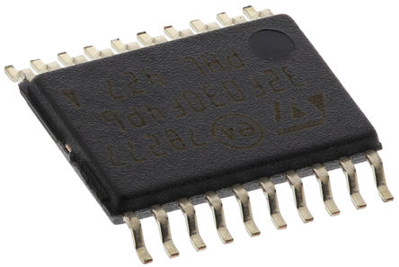 STMicroelectronics - STM32F030F4P6 - STMicroelectronics STM32F ϵ 32 bit ARM Cortex M0 MCU STM32F030F4P6, 48MHz, 16 kB ROM , 4 kB RAM, TSSOP-20		