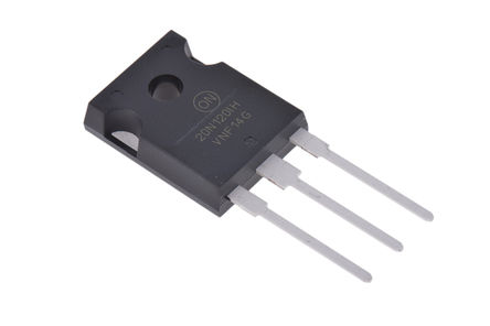 ON Semiconductor - NGTB20N120IHWG - ON Semiconductor NGTB20N120IHWG N IGBT, 40 A, Vce=1200 V, 1MHz, 3 TO-247װ		
