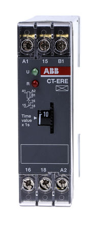 ABB - 1SVR550107R1100 - ABB  ʱ̵ 1SVR550107R1100, 0.1  10 s, ˫, 1, SPDT, 200  240 V 24 V /ֱ		