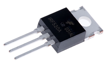 Fairchild Semiconductor - IRF530A - Fairchild Semiconductor N Si MOSFET IRF530A, 14 A, Vds=100 V, 3 TO-220ABװ		