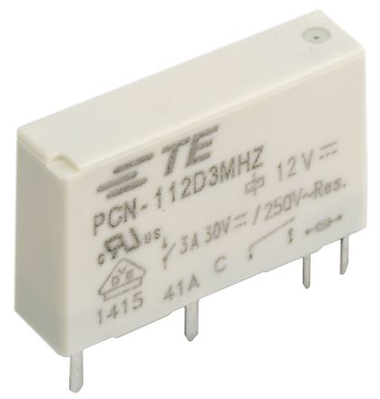 TE Connectivity - PCN-112D3MHZ - TE Connectivity PCN-112D3MHZ  PCB װ Ǳ̵, 12V dc		