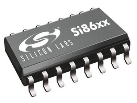 Silicon Labs - Si8621BT-IS - Silicon Labs Si8621BT-IS 2ͨ ָ, 10 kVrmsѹ, 16 SOIC W		