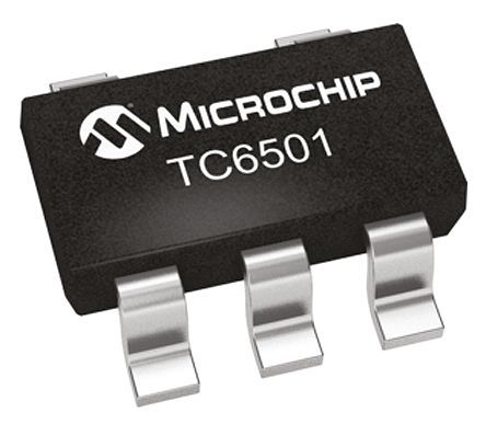 Microchip - TC6501P065VCTTR - Microchip TC6501P065VCTTR ¶ȴ, 0.5Cȷ, 2.7  5.5 VԴ, -55  +135 C¶, 5 SOT-23װ		