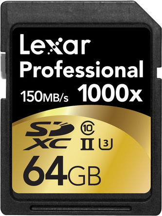 Lexar - LSD64GCRBEU1000 - Lexar 64 GB SDXC		