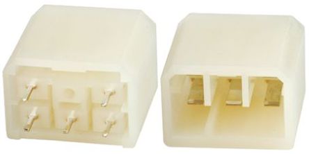 TE Connectivity - 172037-1 - TE Connectivity Multi-Interlock Mark II ϵ 5· 7mmھ (2) ֱ PCB  172037-1, Ӷ˽, 10A, ͨ		