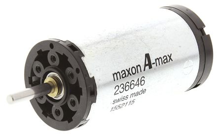 Maxon - 236646 - Maxon ˢ ֱ綯 236646, 18 V ֱԴ, 1.21 A, 37.5 mNm, 5270 rpm, 4mm ֱ		