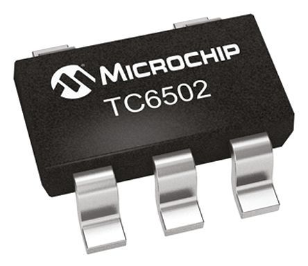 Microchip - TC6502P055VCTTR - Microchip TC6502P055VCTTR ¶ȴ, 0.5Cȷ, 2.7  5.5 VԴ, -55  +135 C¶, 5 SOT-23Aװ		