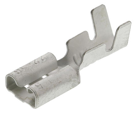 RS Pro - 604LT(5) - RS Pro 604 系列 压接插座 604LT(5), 4.8 x 0.5mm, 镀锡触芯		