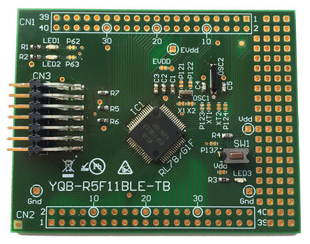 Renesas Electronics - YQB-R5F11BLE-TB - Target board for RL78G1F Microcontroller		