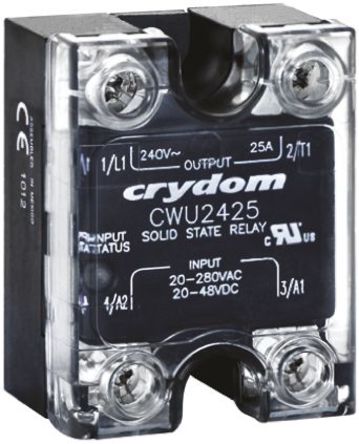 Crydom - CWU4825P - Crydom 25 A 尲װ ̵̬ CWU4825P, SCR, 㽻л, 660 V 		