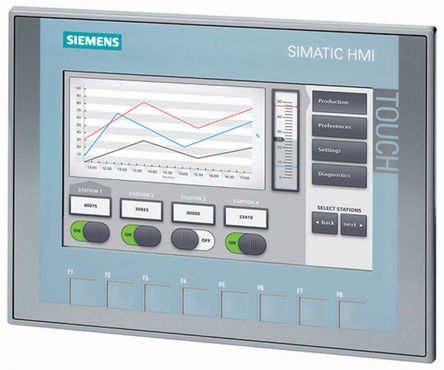 Siemens - 6AV2123-2GA03-0AX0 - Siemens 7 in ɫ TFT  HMI 6AV2123-2GA03-0AX0, IP65, , 800 x 480pixelsֱ		