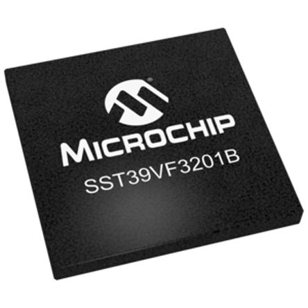 Microchip - SST39VF3201B-70-4I-B3KE - Microchip SST39VF3201B-70-4I-B3KE , 32Mbit (2M x 16 λ), нӿ, 70ns, 2.7  3.6 V, 48 TFBGAװ		