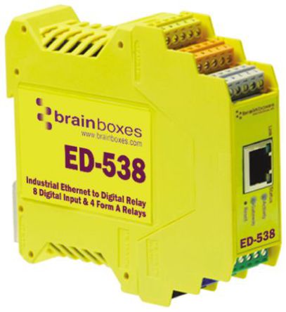 Brainboxes - ED-538 - Brainboxes ED-538 ̫ýת, ʹ̫, 8 x  , 4 x ̵ 		