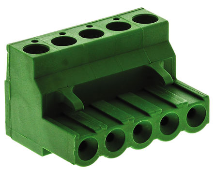 TE Connectivity - 796634-5 - TE Connectivity Buchanan ϵ 5· 5.08mmھ (1) ֱ PCB ߶ӿ 796634-5, ݶš˽, 15A		