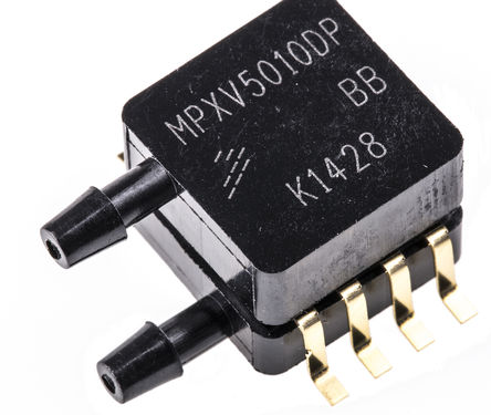 NXP - MPXV5010DP - Pressure Sensor 0 to 10kPa Gauge 2-Port		