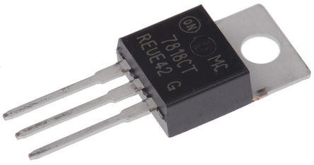ON Semiconductor - MC7818CTG - ON Semiconductor MC78xx ϵ MC7818CTG ѹ,  35 V, 18 V, 4%ȷ, 2.2A, 3 TO-220		