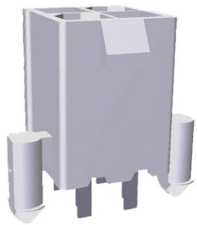 TE Connectivity - 1586039-4 - TE Connectivity VAL-U-LOK ϵ 4· 4.2mmھ (2) ֱ PCB  1586039-4, Ӷ˽, 9A, ͨ		