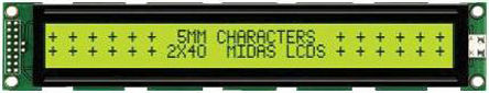 Midas - MC24005A6W-SPTLY - Midas A ϵ ͸ ĸ LCD ɫʾ MC24005A6W-SPTLY, LED, 240ַ		