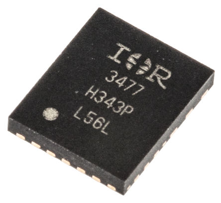 International Rectifier - IR3477MTR1PBF - Infineon IR3477MTR1PBF ֱ-ֱת, ѹ, 3  27 V, 15A, 0.5  12 V, 0.75 MHz, 17 PQFNװ		