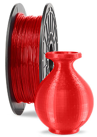 Dremel - 26153D03JA - Dremel 红色 1.75mm直径 PLA 3D 打印机熔丝耗材 26153D03JA, 500g, 适用于 Idea Builder 3D20		