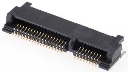 TE Connectivity - 1717831-1 - TE Connectivity 0.8mmھ 52(2) ֱ ĸ SMT PCI  1717831-1, Ӷ˽		