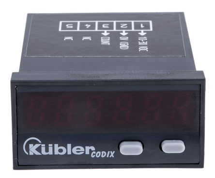 Kubler - 6.522.012.300 - Kubler 6λ LED  6.522.012.300, 0.0001  999999ʾΧ, ѹ, 60kHzƵ, 10  30 V ֱԴ		