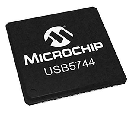 Microchip - USB5744-I/2G - Microchip USB5744-I/2G 5Gbit/s USB , ֧USB 3.1, 1.2 V3.3 V, 56 SQFNװ		