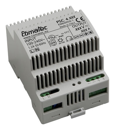 Comatec - PSC4.48.12M - Comatec PSC ϵ 48W DIN Դ PSC4.48.12M, 85%Ч, 264V ac, 4A, 12V dc 12V dc/		