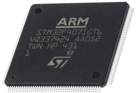 STMicroelectronics - STM32F427IIT6 - STMicroelectronics STM32 ϵ 32 bit ARM Cortex M4 MCU STM32F427IIT6, 180MHz, 2048 kB ROM , 256 kB RAM 2xUSB, LQFP-176		