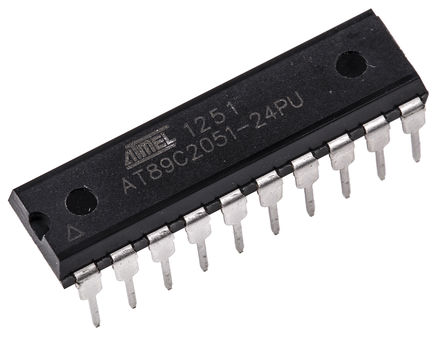 Microchip - AT89C2051-24PU - Microchip AT89C ϵ 8 bit 8051 MCU AT89C2051-24PU, 24MHz, 2 kB ROM , 128 B RAM, PDIP-20		