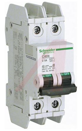 Schneider Electric - 60146 - Schneider Electric C60 ϵ 2 15 A MCB ΢Ͷ· 60146, 10 kA rms @ 125 V ֱ20 kA rms @ 240 V  Ͽ, C բ		