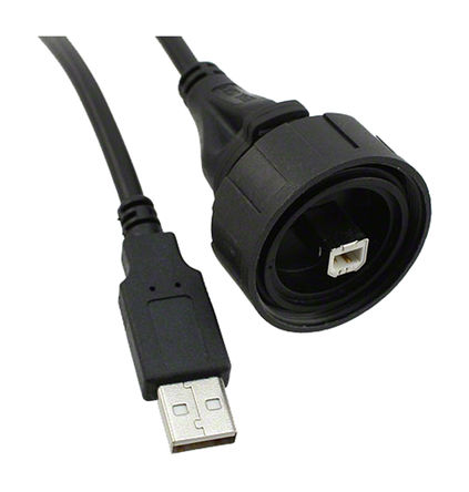 Bulgin - PX0840/B/3M00 - Bulgin 3m ɫ USB  PX0840/B/3M00, USB 2.0		