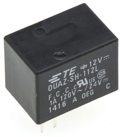 TE Connectivity - OUAZ-SH-112L - TE Connectivity OUAZ-SH-112L ˫ PCB װ Ǳ̵, 12V dc		