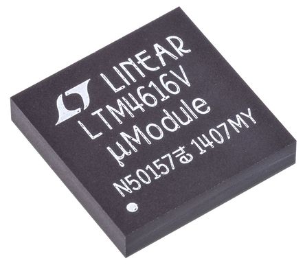 Linear Technology - LTM4616IV#PBF - Linear Technology LTM4616IV#PBF ˫ ֱ-ֱת, ѹ, 2.7  5.5 V, 8A, 0.6  5 V, 1.75 MHz, 144 LGAװ		