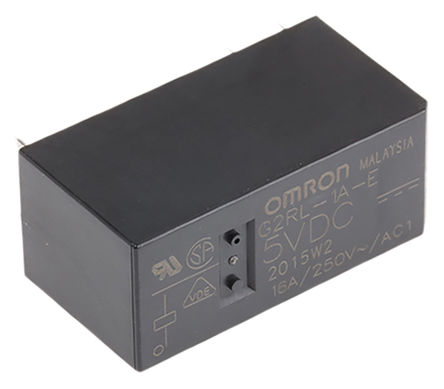 Omron - G2RL1AE5DC - Omron G2RL1AE5DC  PCB װ Ǳ̵, 16 A, 5V dc		