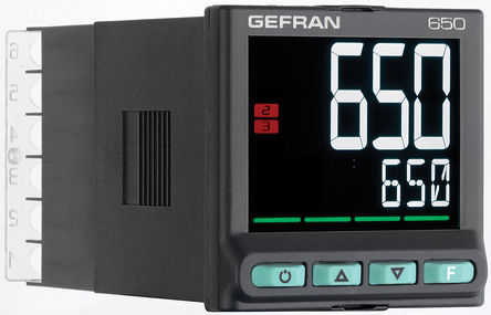 Gefran - 650-C-RR0-00000-1-G - Gefran 650 ϵ PID ¶ȿ 650-C-RR0-00000-1-G, 48 x 48mm, 100  240 V , 3		