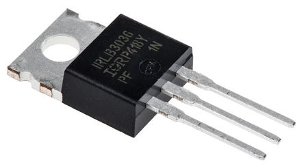 Infineon - IRLB3036PBF - Infineon HEXFET ϵ Si N MOSFET IRLB3036PBF, 270 A, Vds=60 V, 3 TO-220ABװ		