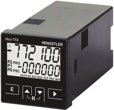Hengstler - 0 772 202 - Hengstler 6λ LCD ּ RH2B-UTDC24, 0.0001  99 9999ʾΧ, ѹ, 60kHzƵ, 12  30 V ֱԴ		