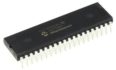 Microchip - TC7109ACPL - Microchip TC7109ACPL 12 + λ ADC, , нӿ, 40 PDIPװ		