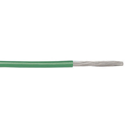 Alpha Wire - 5855 GR005 - Alpha Wire 30m ɫ 22 AWG UL1213 PTFE 豸 5855 GR005, 0.38 mm2 , 19/0.16 mm оʾ, 600 V		