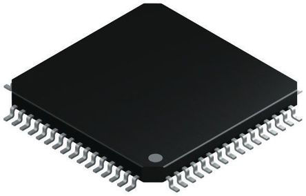 Microchip - DSPIC33FJ128MC506A-I/PT - Microchip dsPIC33F ϵ 16 bit dsPIC MCU dsPIC33FJ128MC506A-I/PT, 40MIPS, 128 kB ROM , 8 kB RAM, TQFP-64		