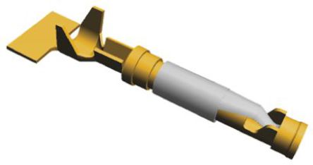 TE Connectivity - 66565-4 - TE Connectivity Type III+ ϵ�� ĸ ѹ�ӽ��߶��� 66565-4, �ƽ���� ��ͭ��о, 24AWG �� 20AWG		