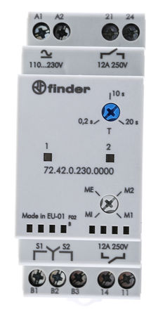 Finder - 72.42.0.230.0000 - Finder ๦ ؼ̵ 72.42.0.230.0000, DPST , 110  240 V /ֱ		