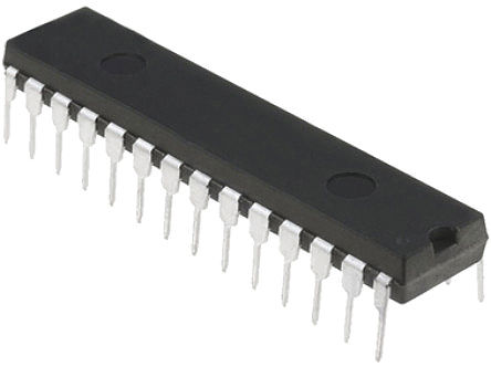 Microchip - PIC16C72-04/SP - Microchip PIC ϵ 8 bit PIC MCU PIC16C72-04/SP, 4MHz, 2K x 14  ROM EPROM, 128 B RAM, SPDIP-28		