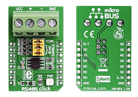 MikroElektronika - MIKROE-925 - MikroElektronika RS485 click RS-485 ԰ MIKROE-925;  ADM485		