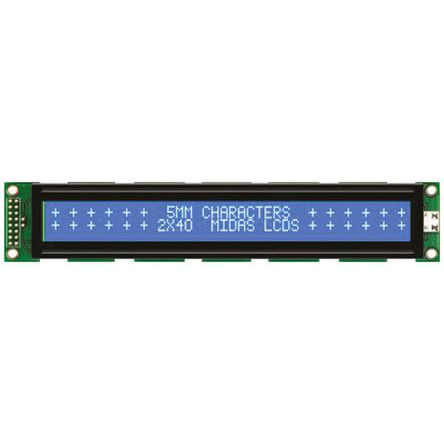 Midas - MC24005A6W-BNMLW - Midas ͸ʽ ĸ LCD ɫʾ MC24005A6W-BNMLW, LED, 240ַ		