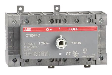 ABB - OT80F4C - ABB 4 DIN 찲װ ۶ϸ뿪 1SCA105418R1001, 4 , 80 A		