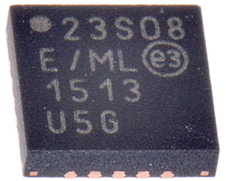 Microchip - MCP23S08-E/ML - Microchip MCP23S08-E/ML 8ͨ 10MHz I/Oչ,  - SPIӿ, 20 QFNװ		